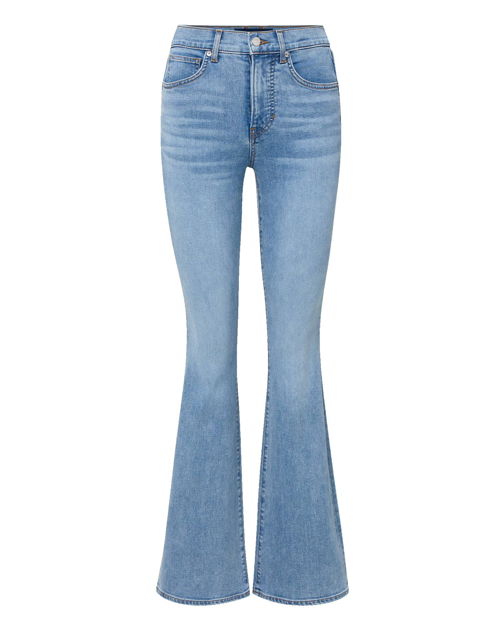 Veronica Beard Beverly Skinny-Flare Jean - Riviera Breeze