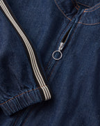 Veronica Beard Gigi Denim Track Jacket - Indigo Rinse