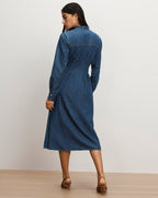 Veronica Beard Arcadia Denim Shirtdress - City Stroll