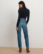 Veronica Beard Daniela Straight-Leg Jean - La La Land