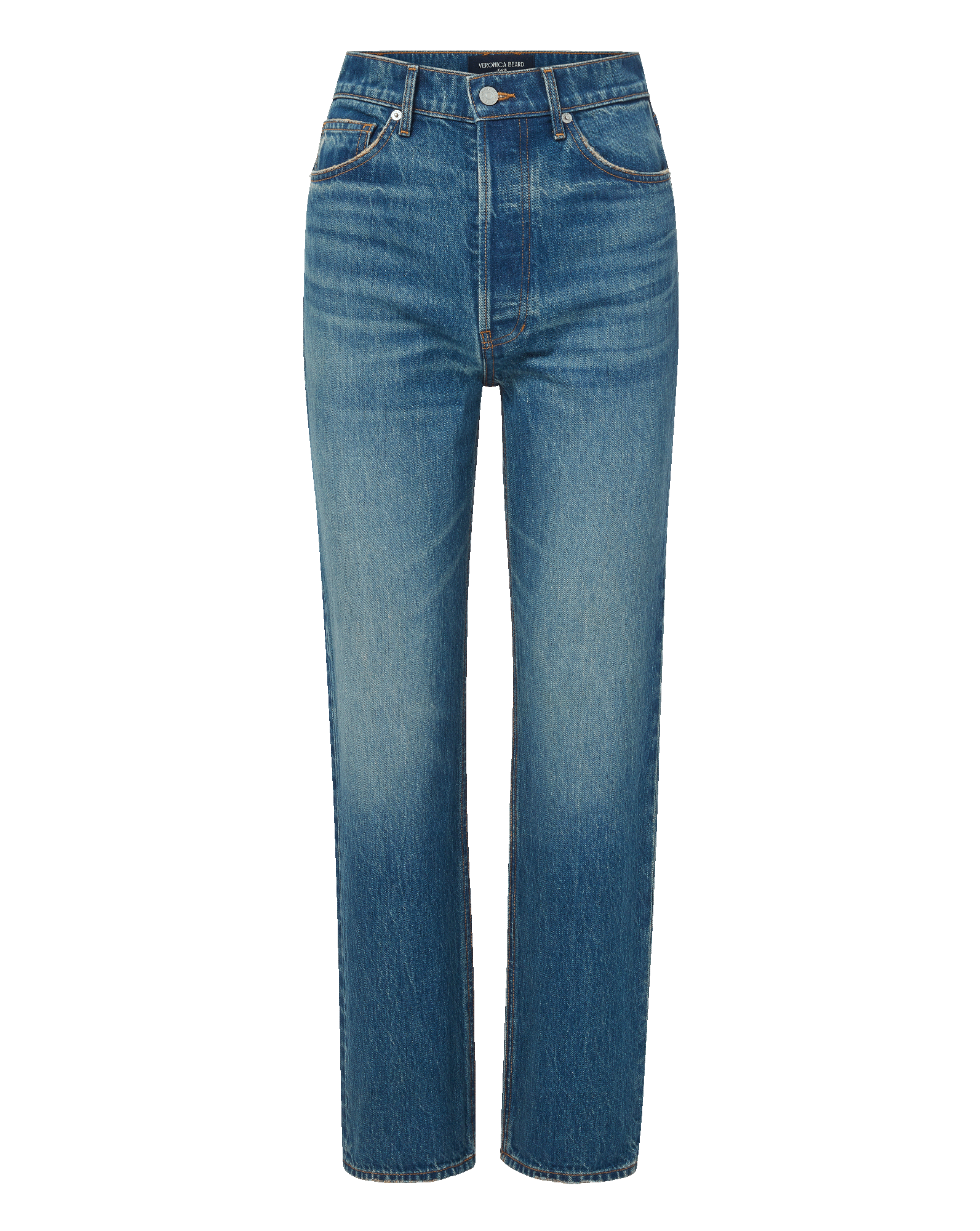 Daniela Straight-Leg Jean in Medium Wash La La Land | Veronica Beard