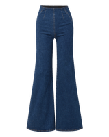 Veronica Beard Joplin Off-Duty Flare Jean Bright Blue