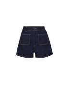 Veronica Beard Elijah Denim Short - Indigo Rinse