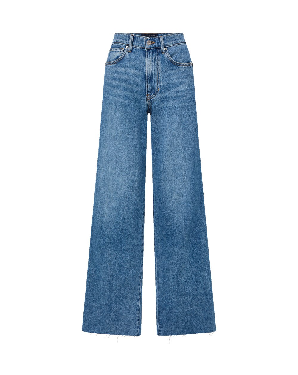 Kasey Wide-Leg Jean in Blue Wash Denim Bright Lakeshore | Veronica