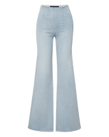 Veronica Beard Joplin Off-Duty Flare Jean - Pale Stone