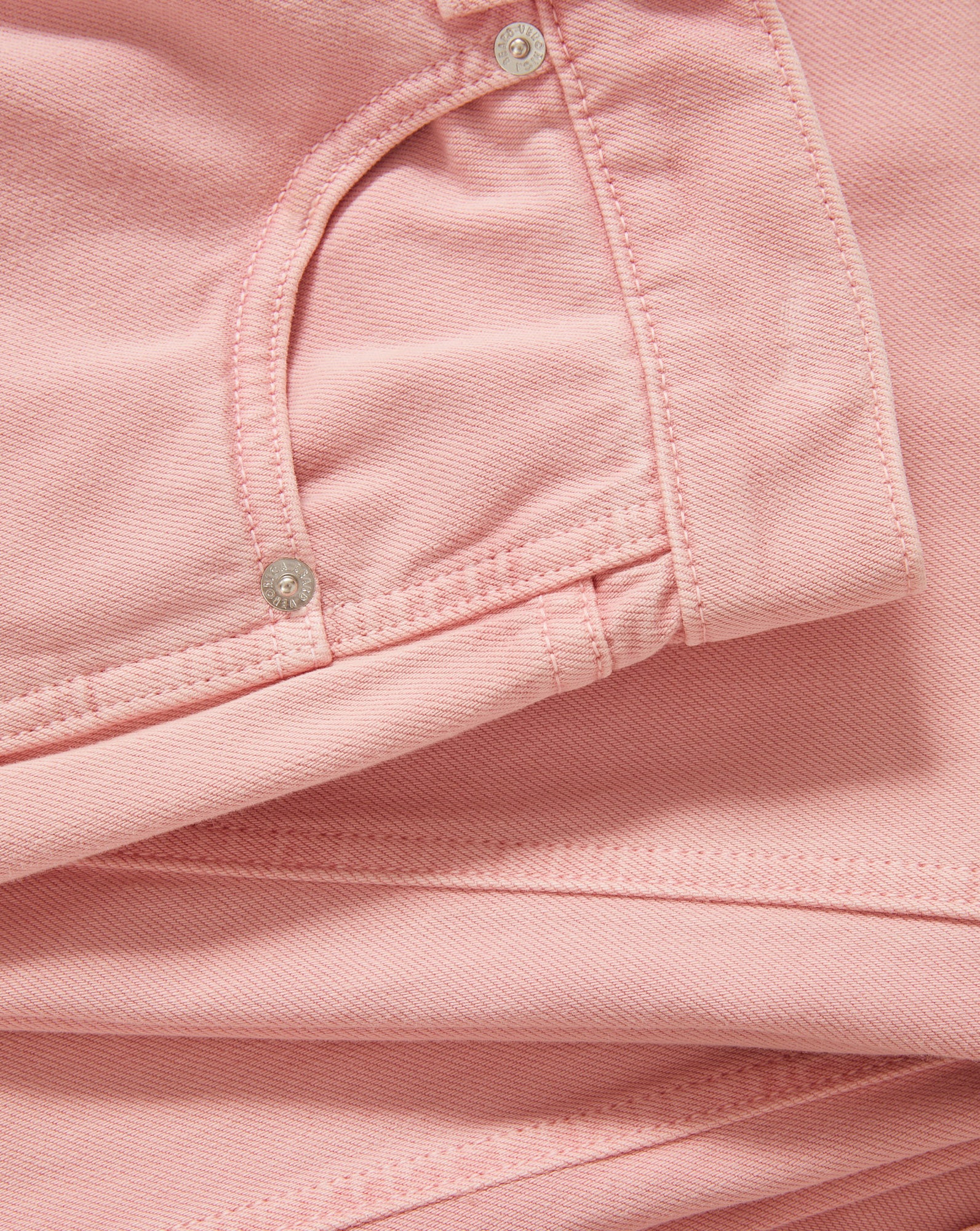 Taylor Wide-Leg Jean in Petal Pink | Veronica Beard