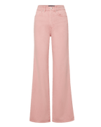 Veronica Beard Taylor Wide-Leg Jean - Petal