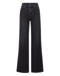 Veronica Beard Kasey Wide-Leg Jean - Washed Onyx