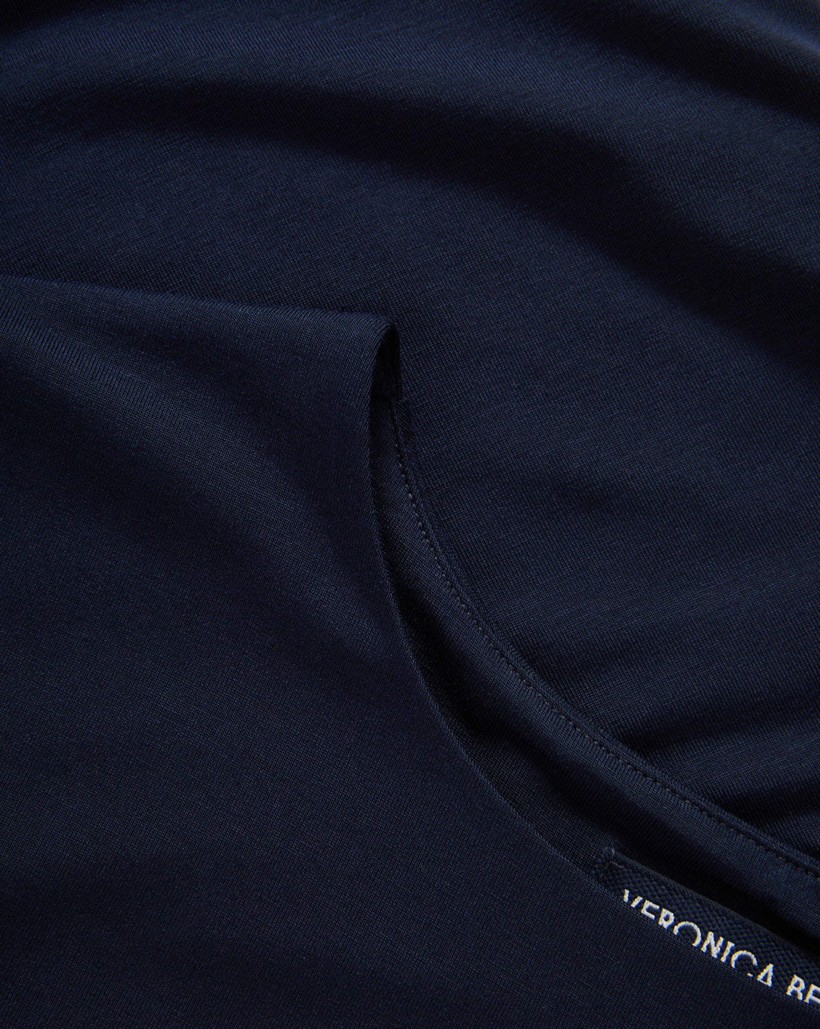 Veronica Beard Benedict Crewneck T-Shirt - Navy