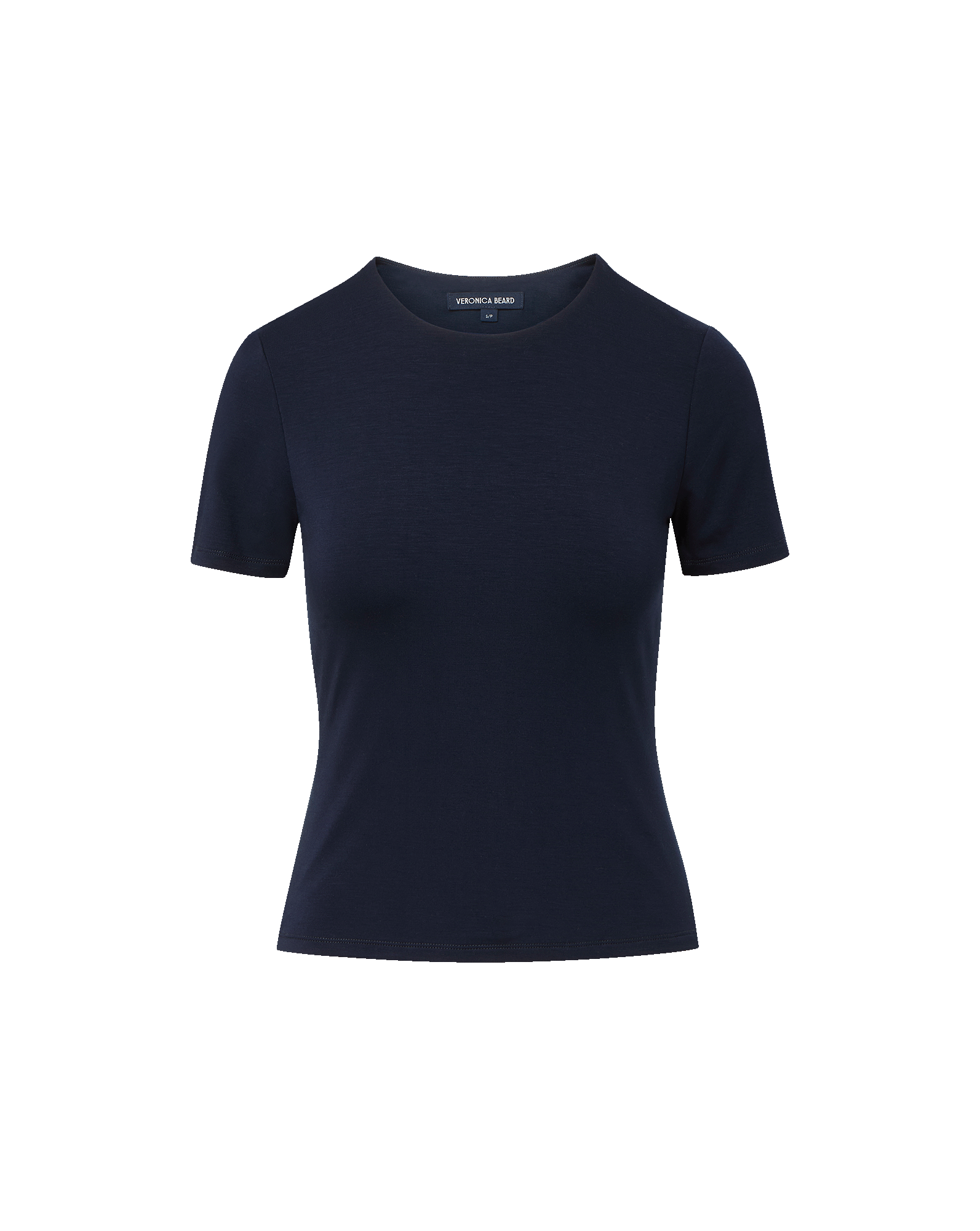 Benedict Crewneck T-Shirt in Navy | Veronica Beard Benedict Crewneck T-Shirt in Navy | Veronica Beard