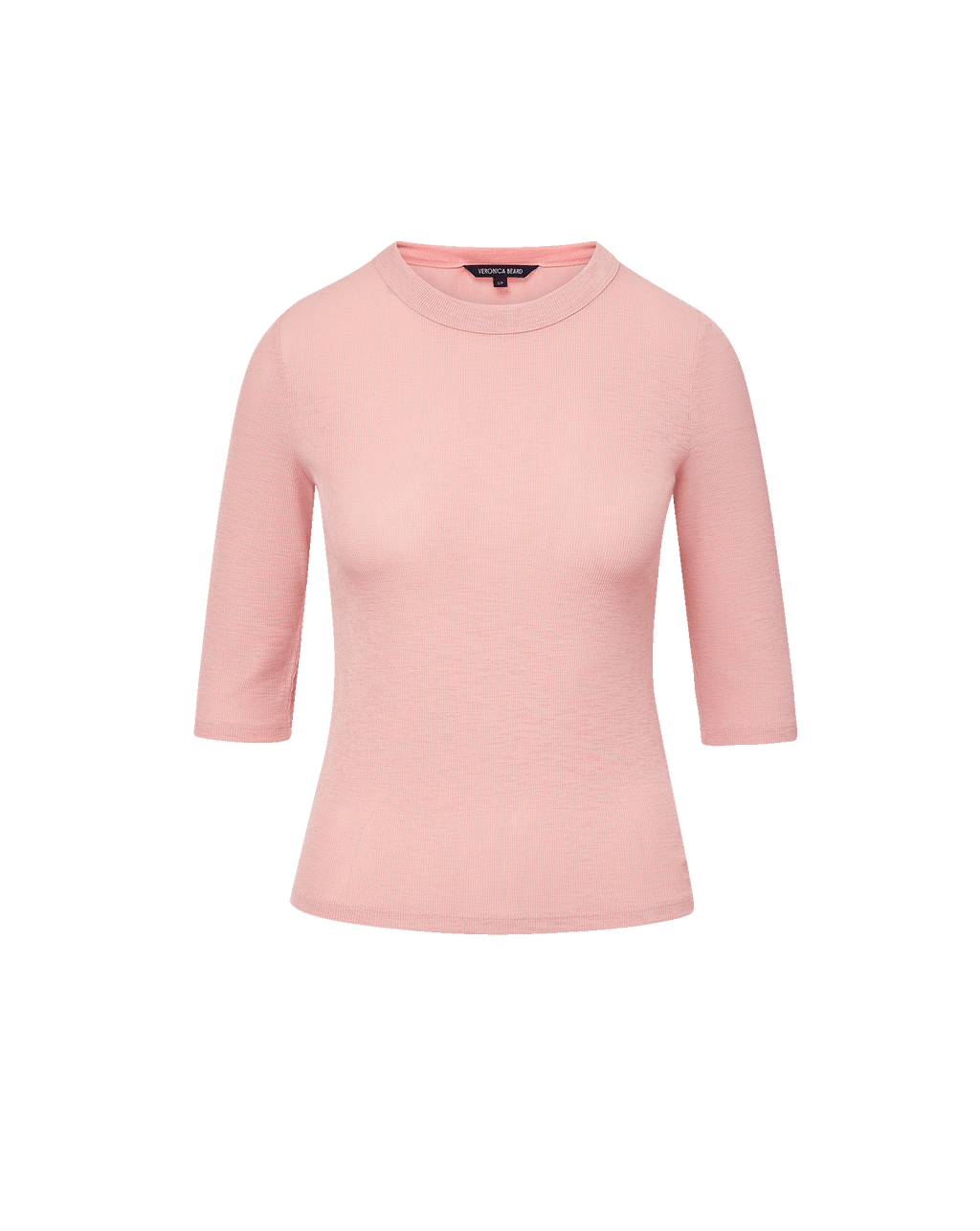 Veronica Beard Auclair Knit T-Shirt - Petal
