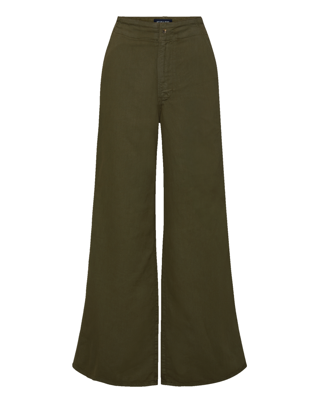 Veronica Beard Kasey Wide-Leg Pant - Army