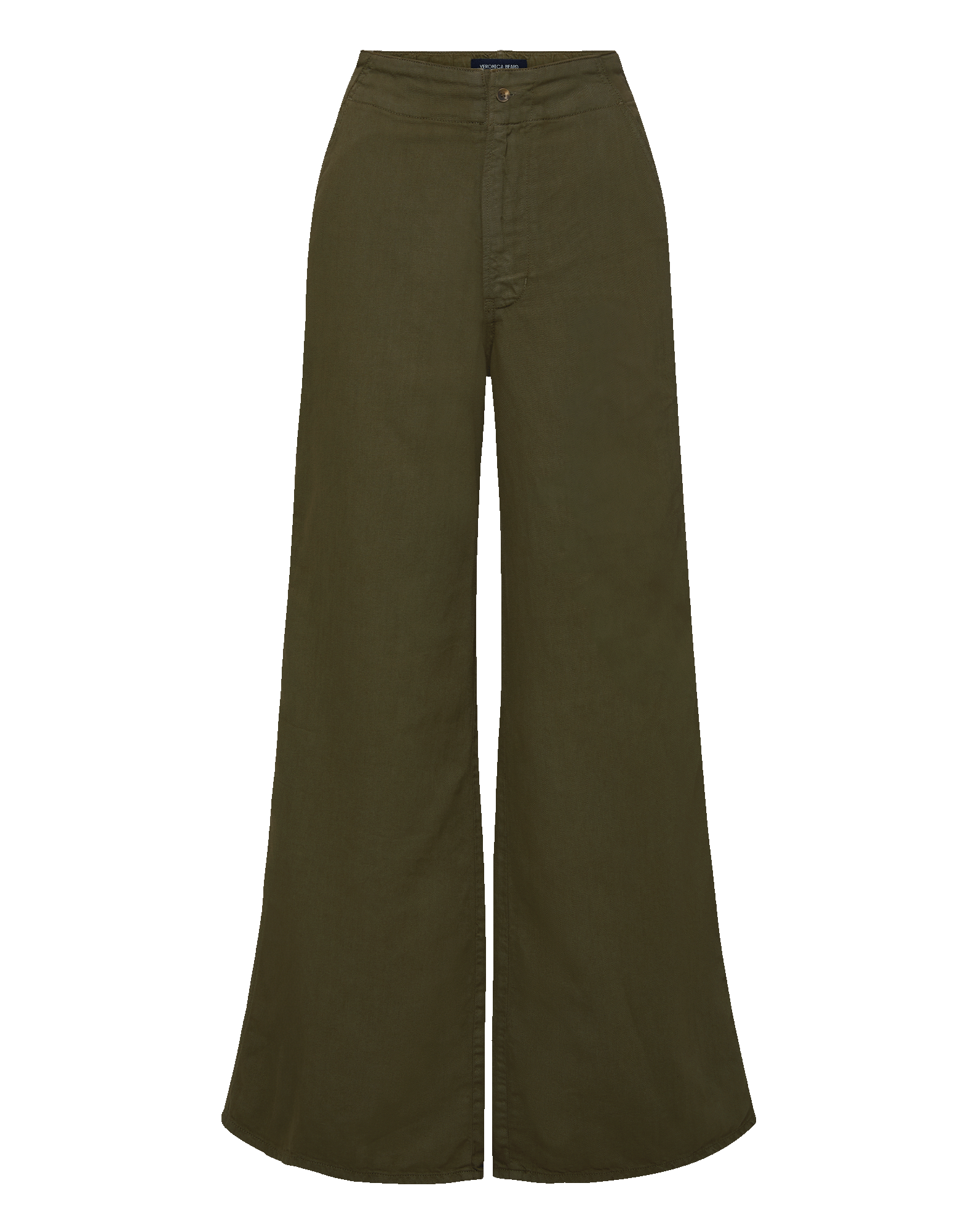 Veronica Beard Kasey Wide-Leg Pant - Army