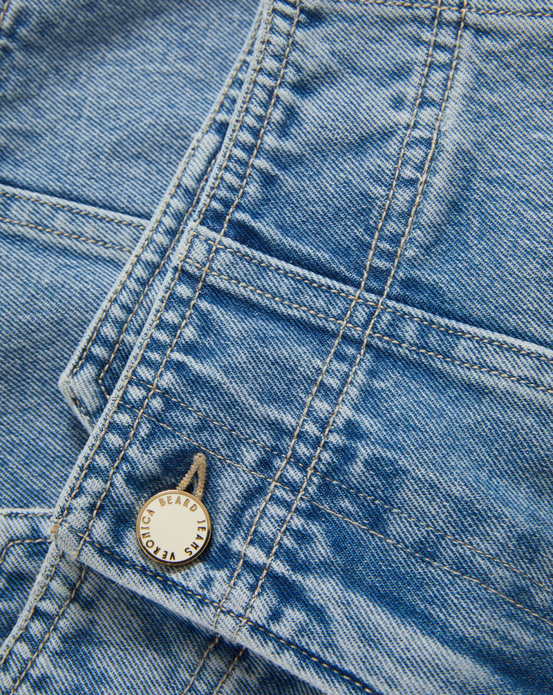 Veronica Beard Marquita Mini Skirt - Silver Dust