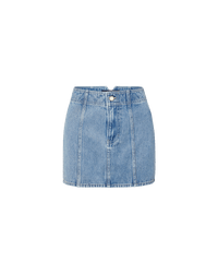 Veronica Beard Marquita Mini Skirt - Silver Dust