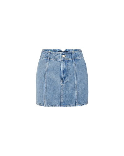 Veronica Beard Marquita Mini Skirt - Silver Dust