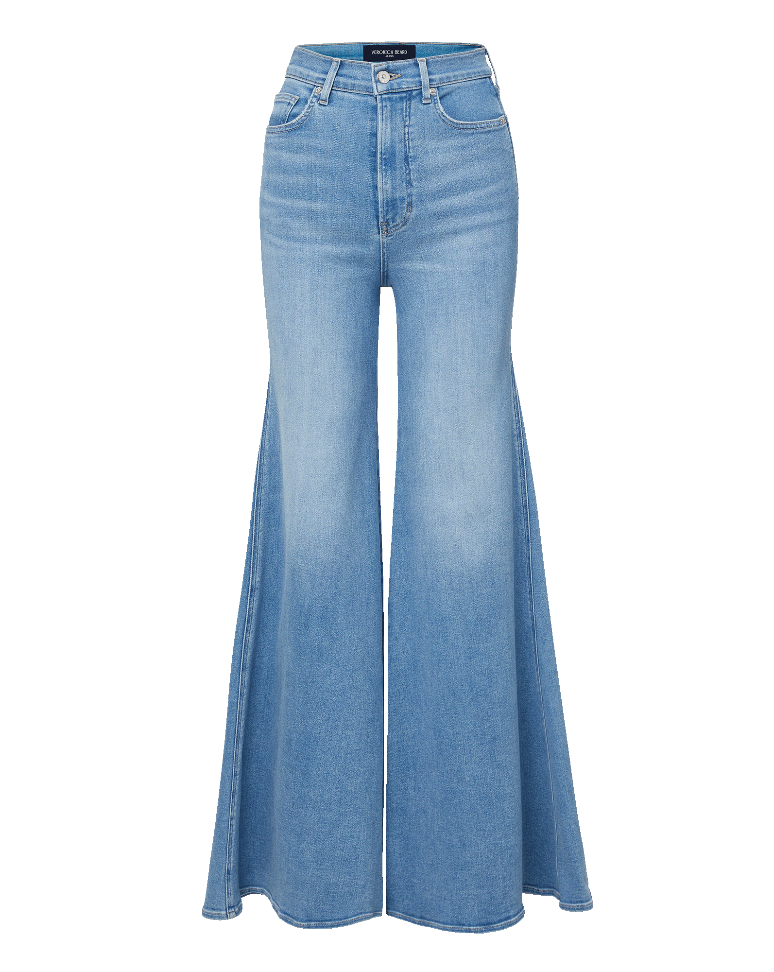 Jesse Ultra-Flare Jean in Big Splash Italian Denim | Veronica Beard