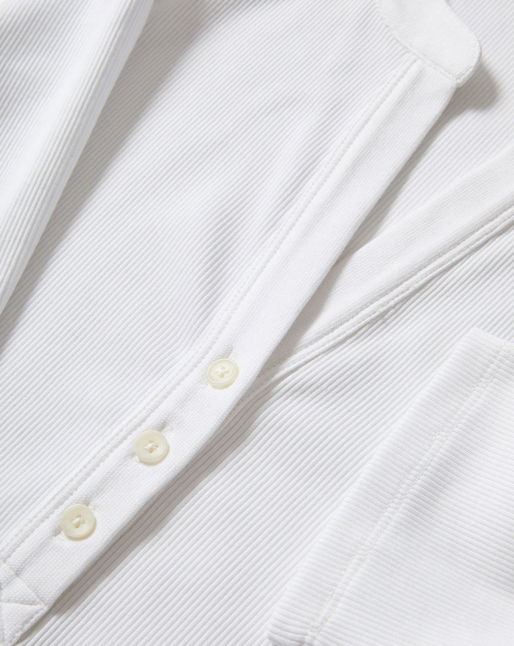 Veronica Beard Reubian Henley T-Shirt - White