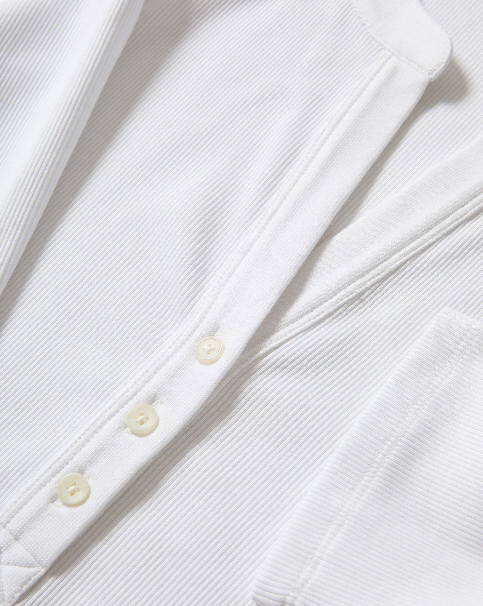 Veronica Beard Reubian Henley T-Shirt - White