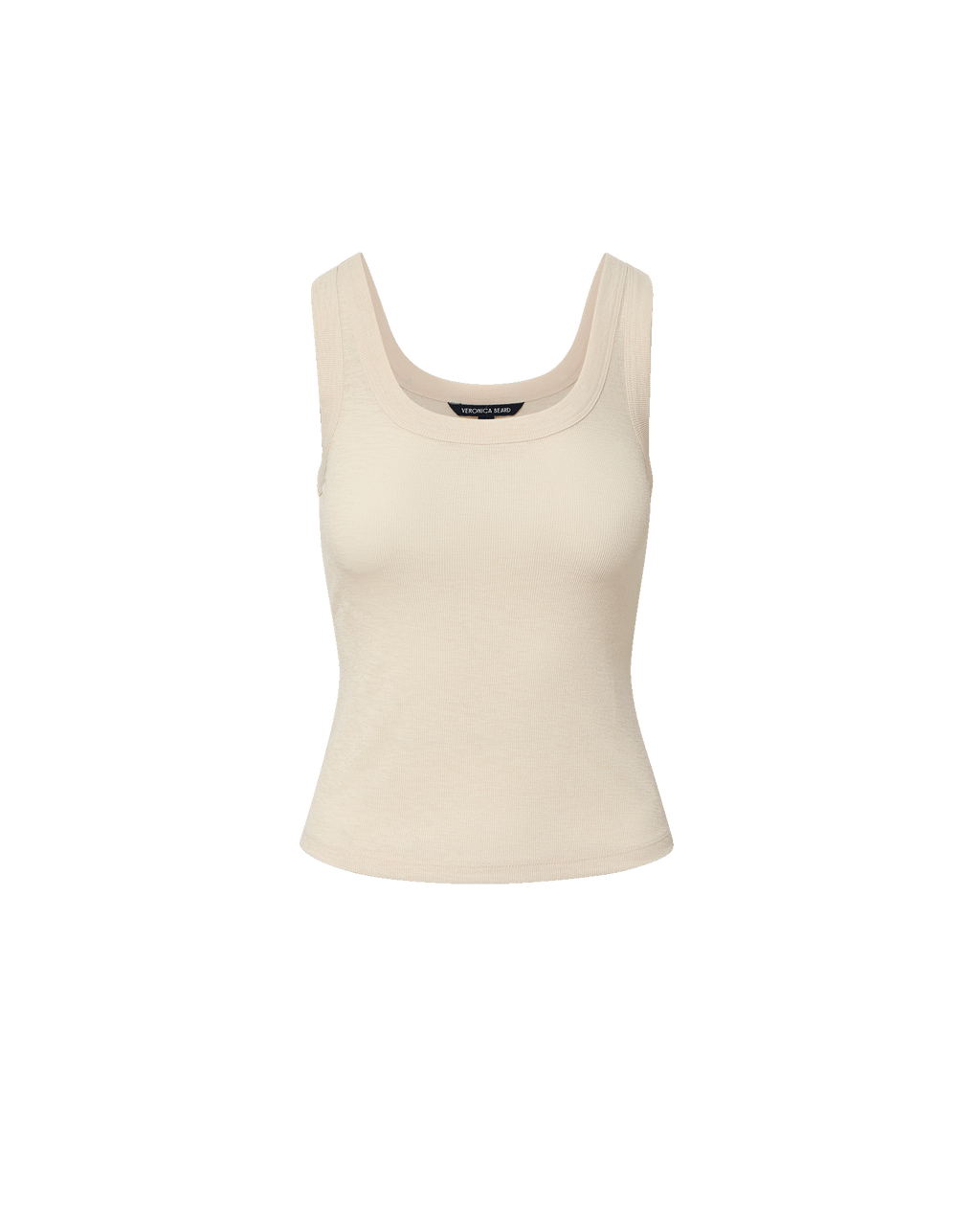 Veronica Beard Belvedere Knit Tank Top - Ecru
