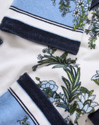 Veronica Beard Briarcliff Terry Tunic Dress - Blue Jay Multi