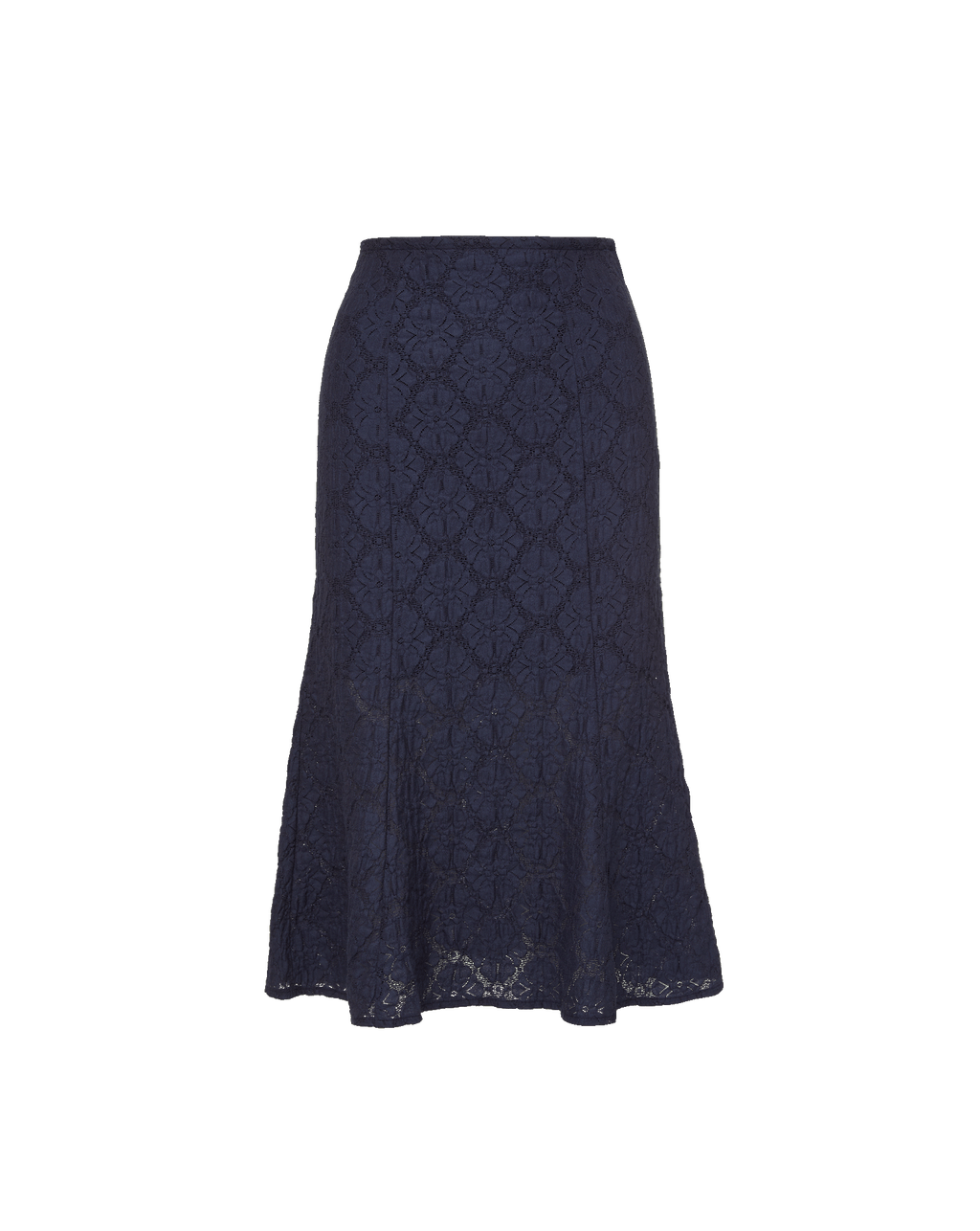 Veronica Beard Massimo Midi Skirt Navy