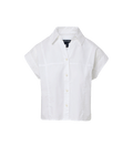 Veronica Beard Nestor Button-Down Shirt - White
