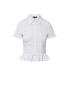 Veronica Beard Ellisandra Top - White