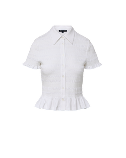 Veronica Beard Ellisandra Top - White