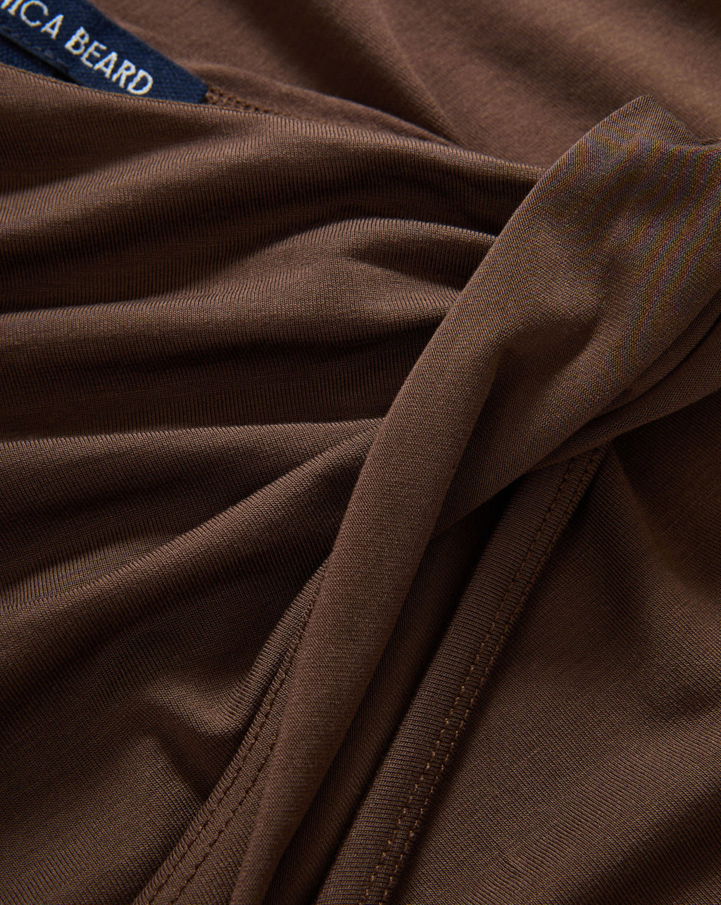 Veronica Beard Otessa Top - Dark Mocha