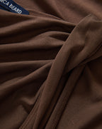 Veronica Beard Otessa Top - Dark Mocha