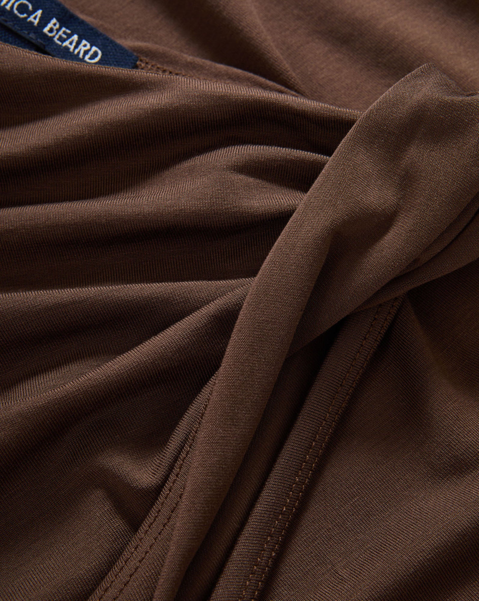 Veronica Beard Otessa Top - Dark Mocha