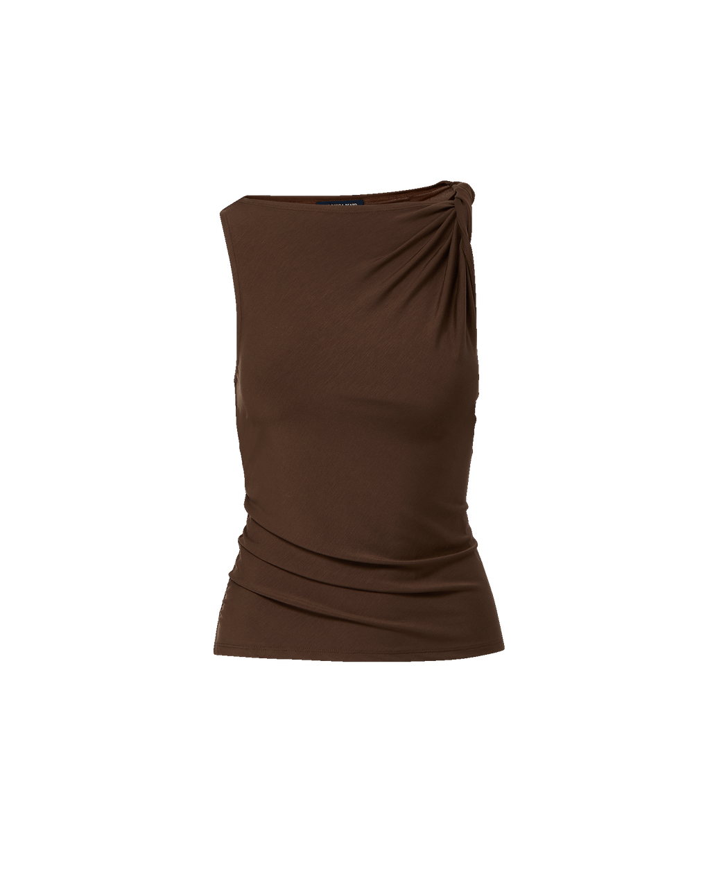 Veronica Beard Otessa Top - Dark Mocha