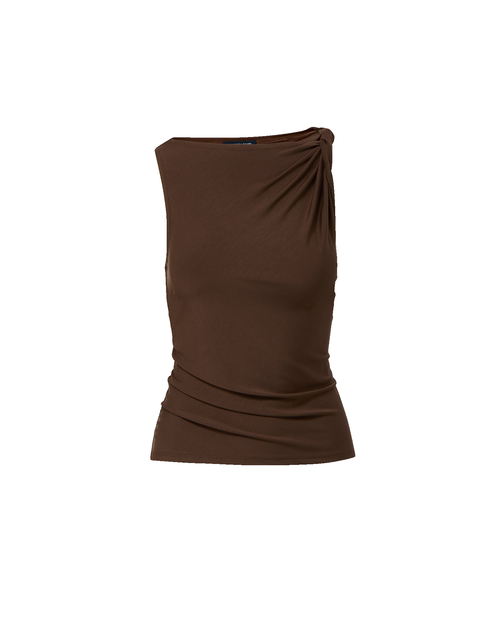 Veronica Beard Otessa Top - Dark Mocha