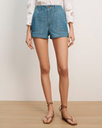 Veronica Beard Sally Denim Short - Good Fortune