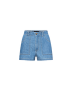 Veronica Beard Sally Denim Short - Good Fortune