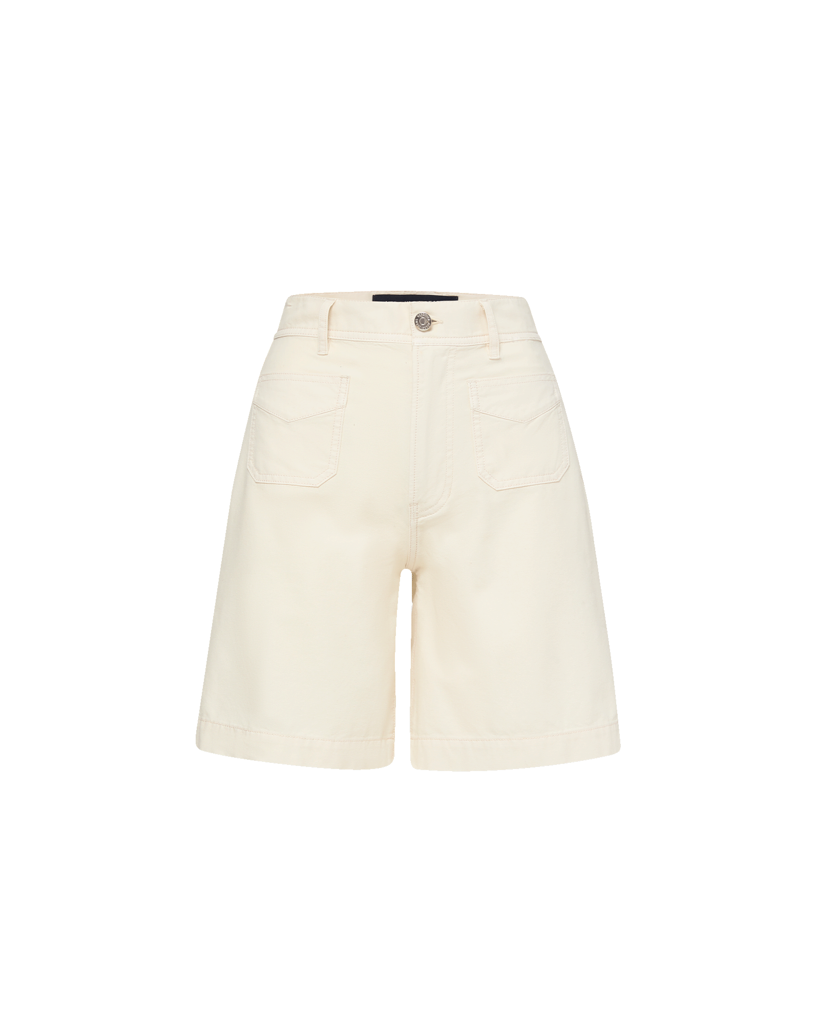 Veronica Beard Carter Canvas Short - Ecru