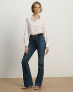 Veronica Beard Gaviel Button-Down Shirt - White