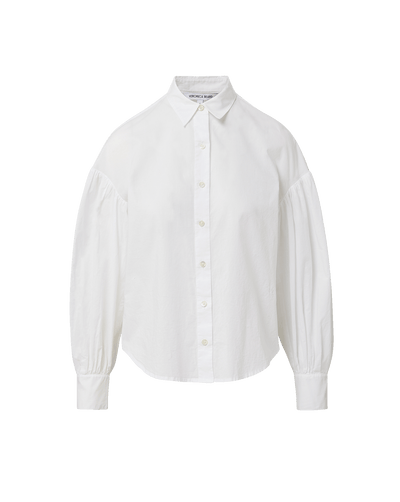 Veronica Beard Gaviel Button-Down Shirt - White