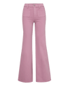 Veronica Beard Joplin Patch-Pocket Flare Jean - Orchid Haze