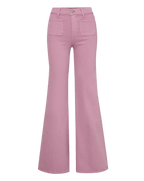 Veronica Beard Joplin Patch-Pocket Flare Jean - Orchid Haze