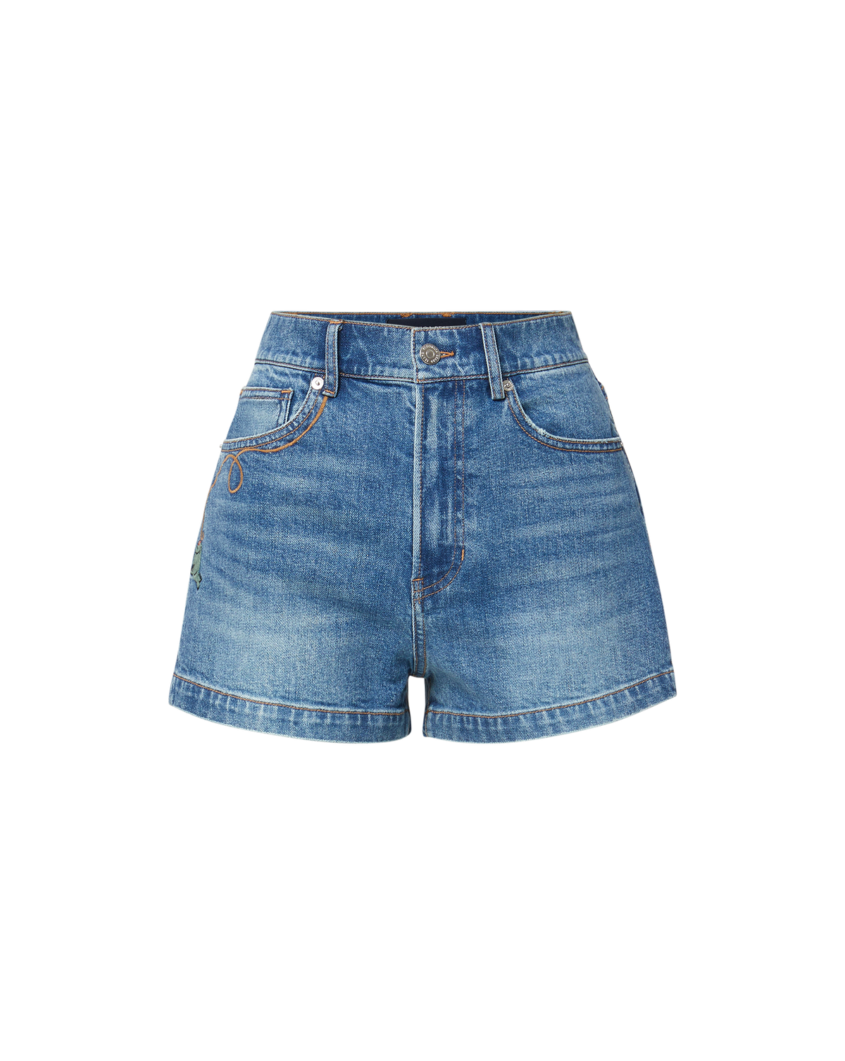 Elijah Denim Short in Stoned Serendipity | Veronica Beard