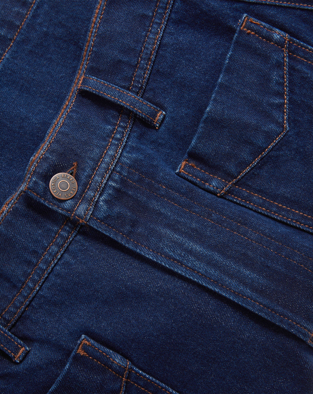 Veronica Beard Carter Short - Indigo Rinse