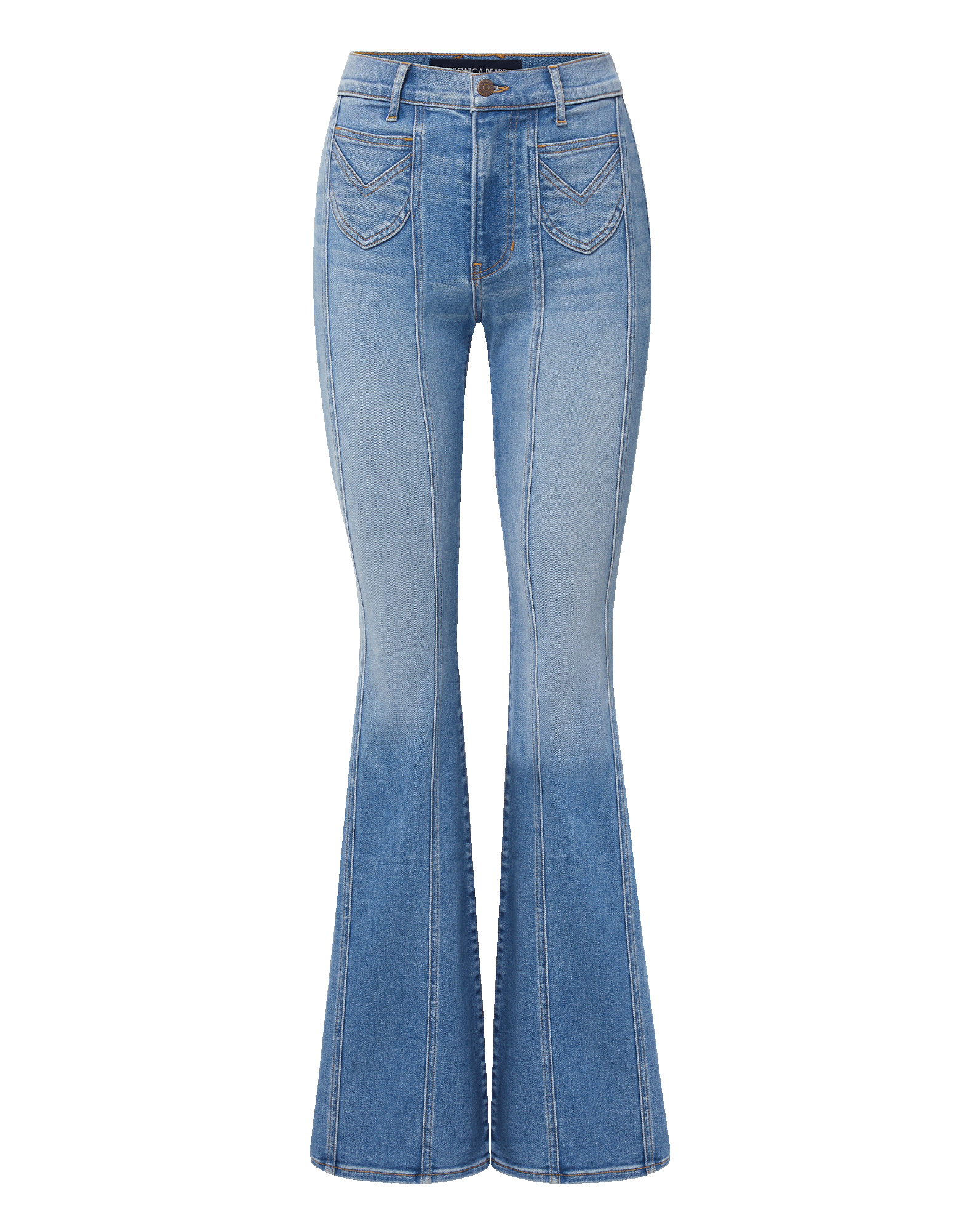 Veronica Beard Beverly Skinny-Flare Jeans - Sneak Peek