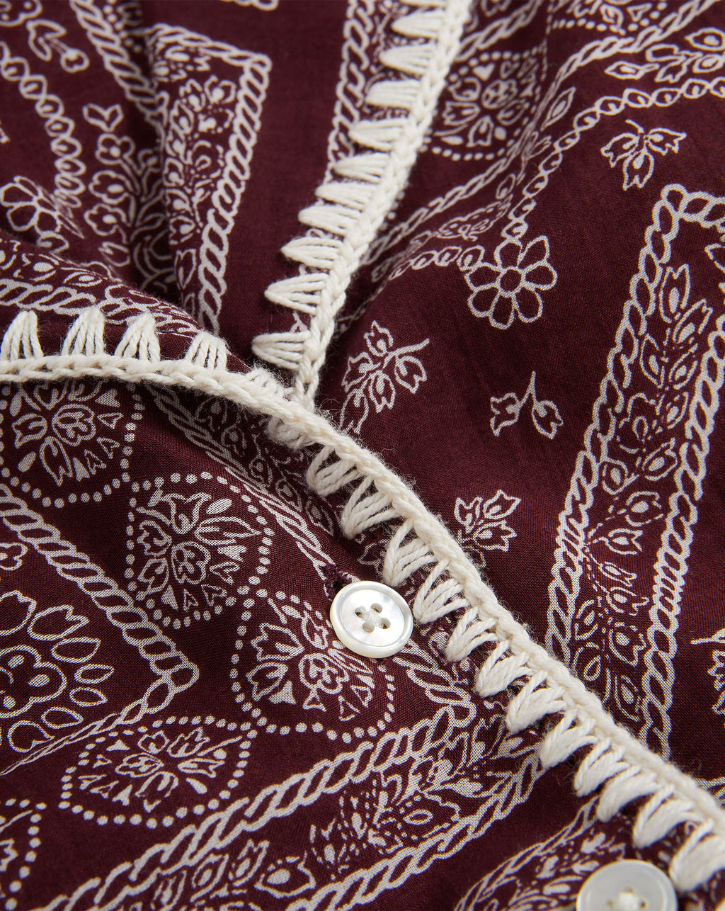 Veronica Beard Ilene Top - Raisin/Dove