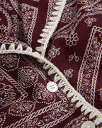 Veronica Beard Ilene Top - Raisin/Dove
