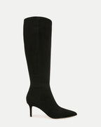 Veronica Beard Lisa Mid-Heel Boot - Black