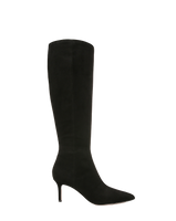 Veronica Beard Lisa Mid-Heel Boot - Black
