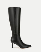 Veronica Beard Lisa Mid-Heel Boot - Black