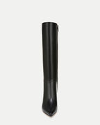 Veronica Beard Lisa Mid-Heel Boot - Black